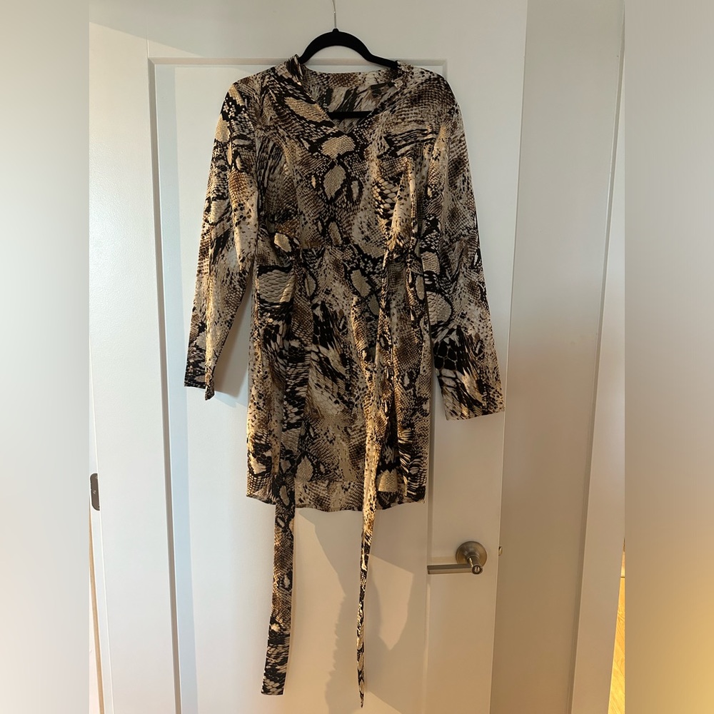 Snakeskin Dress